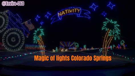 Magic of lights colorado springs